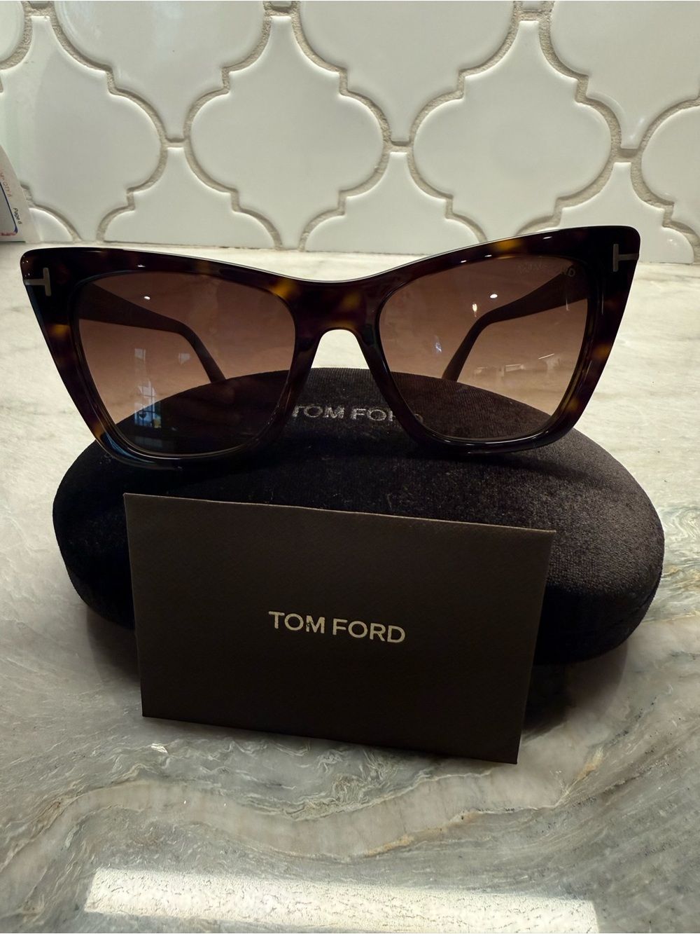 New Tom Ford Cat Eye Sunglasses
